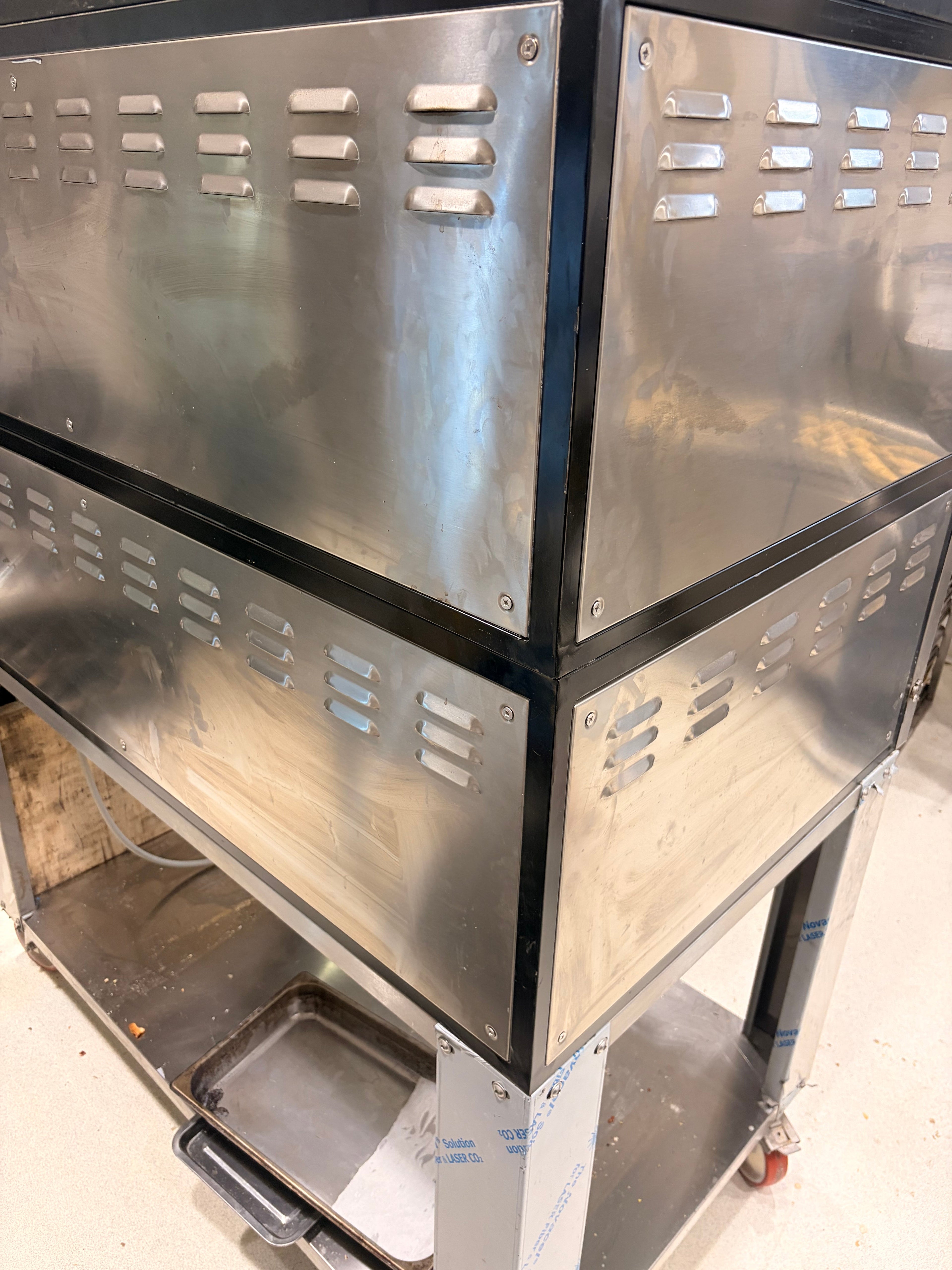 Forno Professionale Pizzeria Sud Forni ZN80 Due Camere con Cappa - Usato pari al nuovo