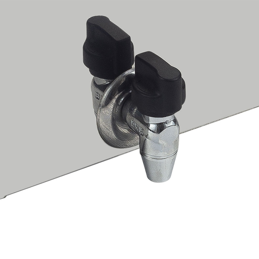 Friggitrice elettrica da tavolo 2x10 litri + rubinetto - DIAMOND - immagine 3