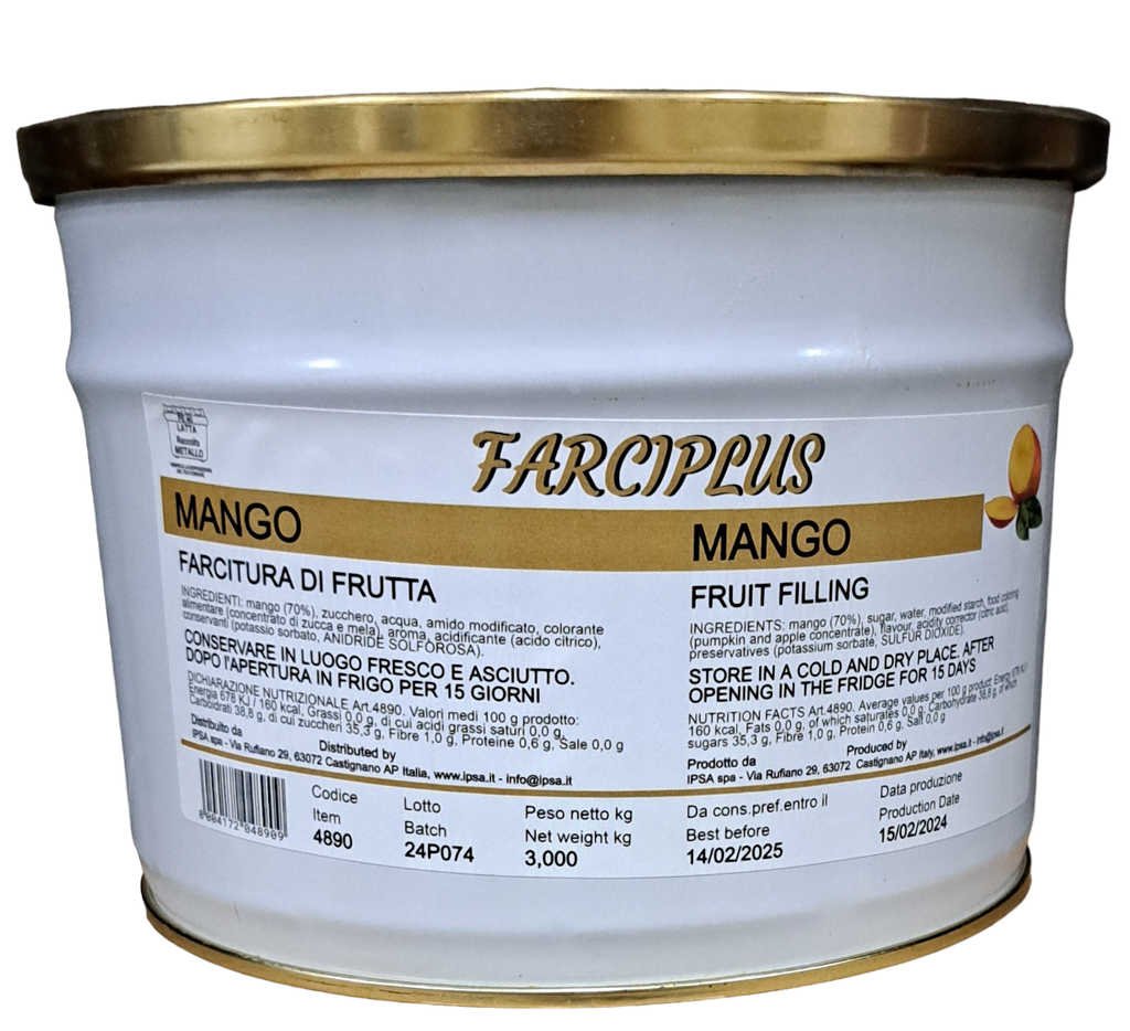 Farciplus Mango Farcitura di Frutta Kg 3