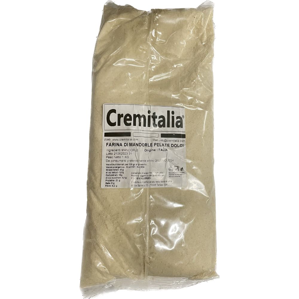 Farina di mandorla Cremitalia kg 1