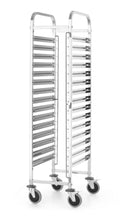 Carrello , HENDI, Kitchen Line, GN 1/1, Argento, 380x550x(H)1705mm