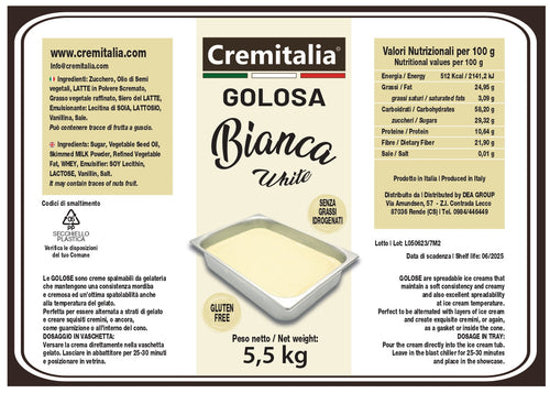 Golosa Bianca Cremitalia Kg 5,5 - immagine 2