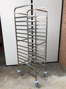 Carrello portateglie neutro 16 posti