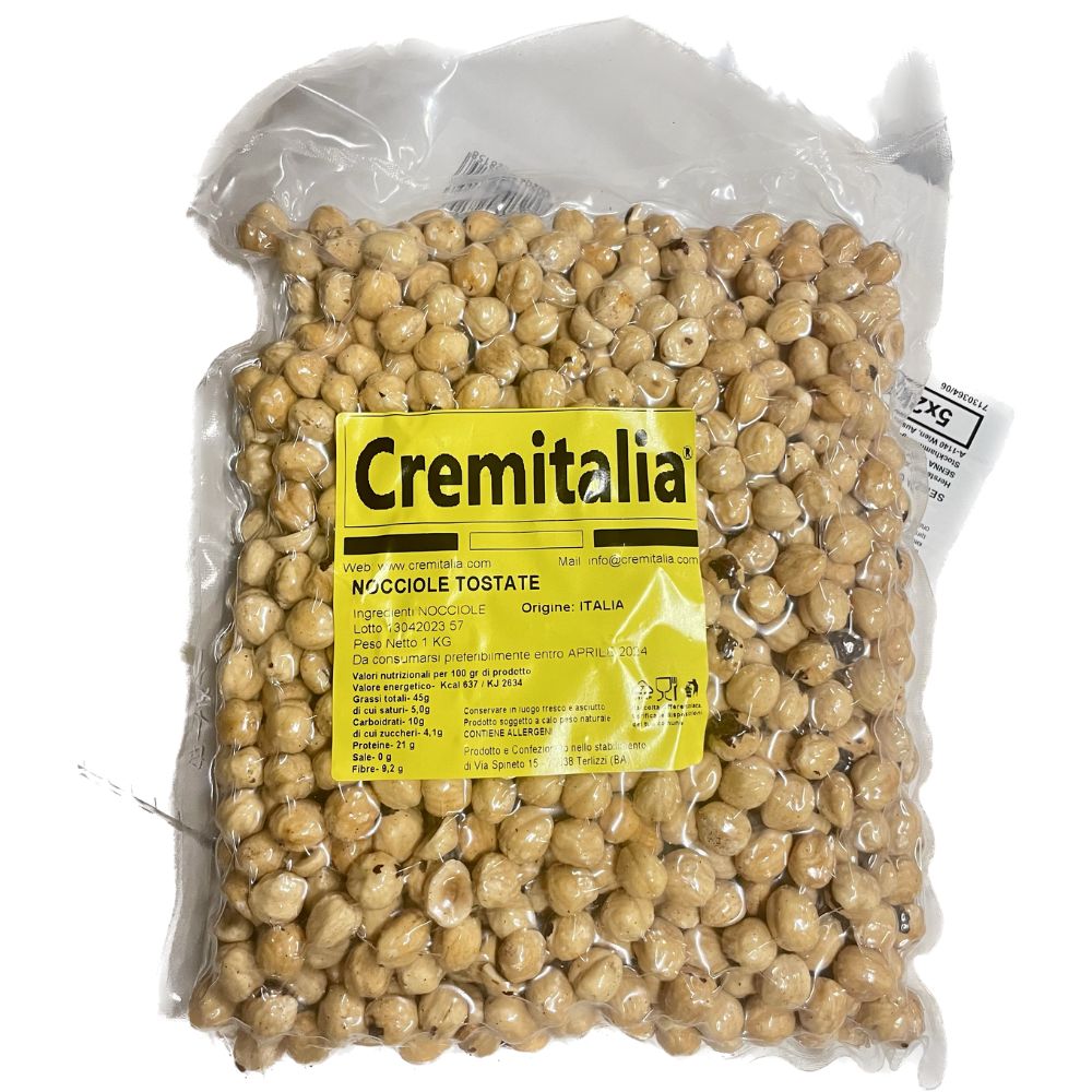 Nocciola intera tostata 13-15 Cremitalia kg 1