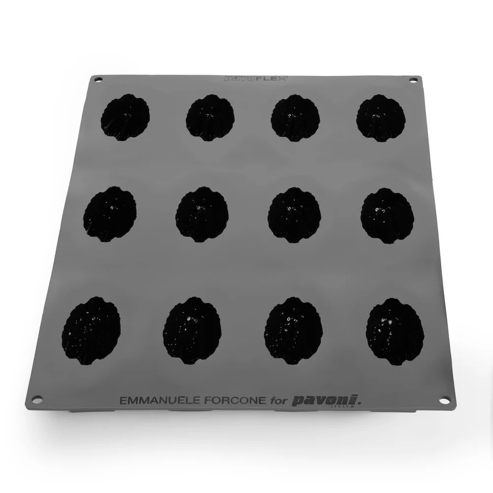 Stampo Silicone Fava di Cacao 12 Impronte Pavoni