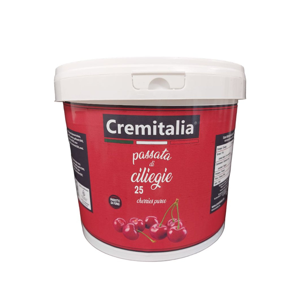Passata di ciliegie 25% Cremitalia Kg 6