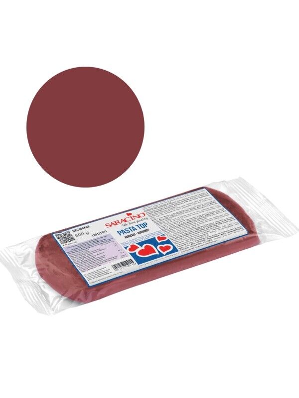Pasta di Zucchero Top Bordeaux g 500