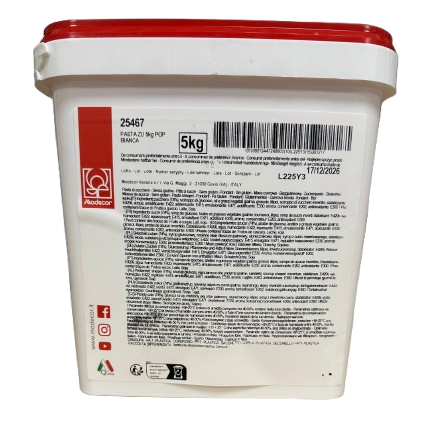 Pasta di Zucchero Copertura Pop Bianca kg 5