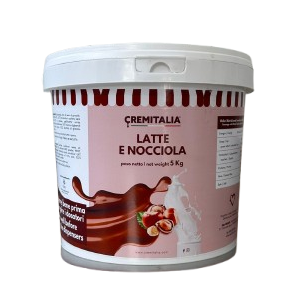 Ricarica Latte e Nocciola per dosatore Cremitalia Kg 5