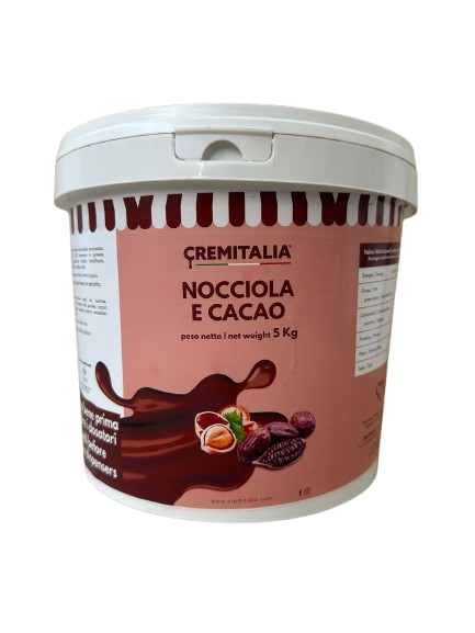 Ricarica Nocciola e Cacao per dosatore Cremitalia Kg 5