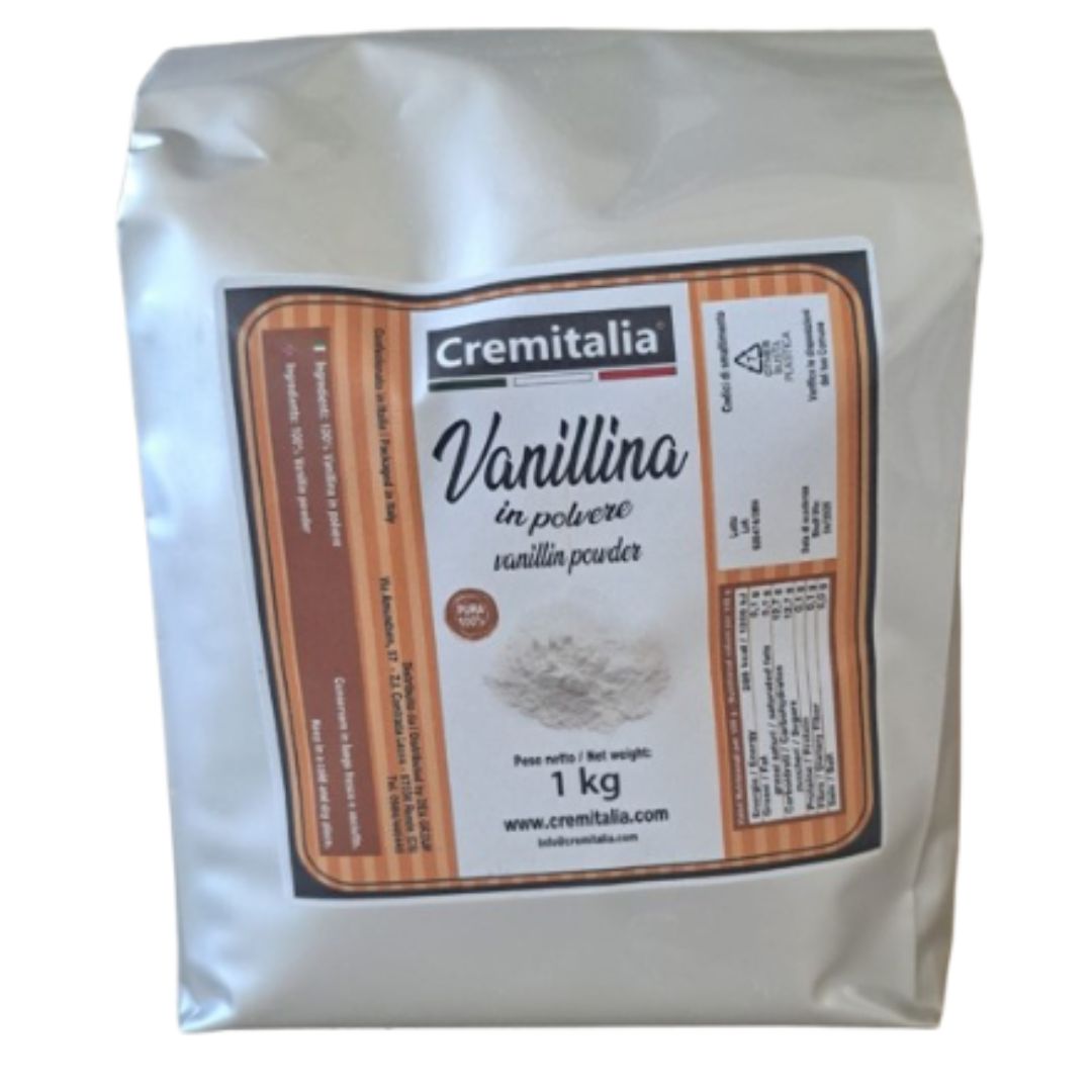 Vanillina Pura 100% Cremitalia kg 1