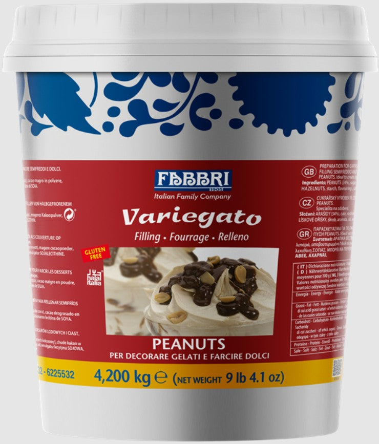 Fabbri Variegato Peanuts (Arachidi) kg 4.2