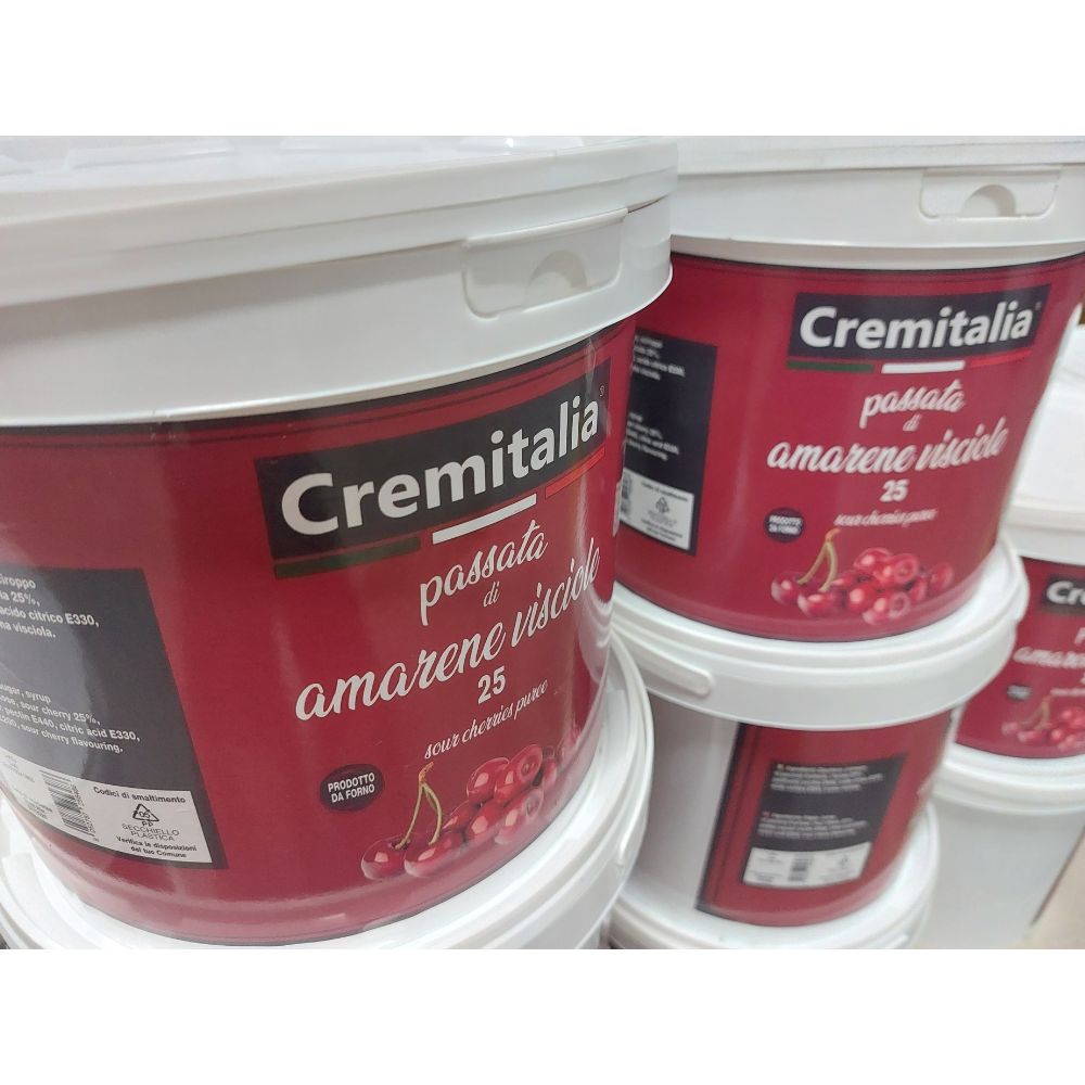 Passata di Amarene Visciole 25 Cremitalia kg 6