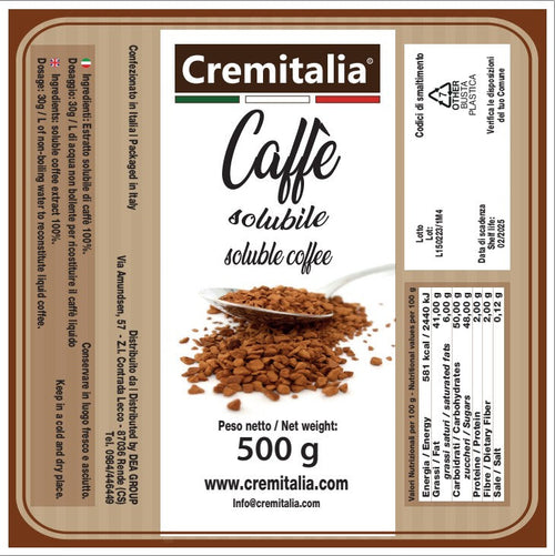 Caffe Solubile 100% Arabica Cremitalia Gr 500 - immagine 2