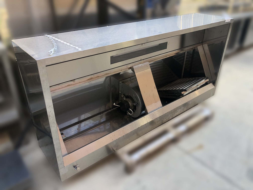 Cappa a muro 2 metri con motore aspirante - Dea Distribuzione