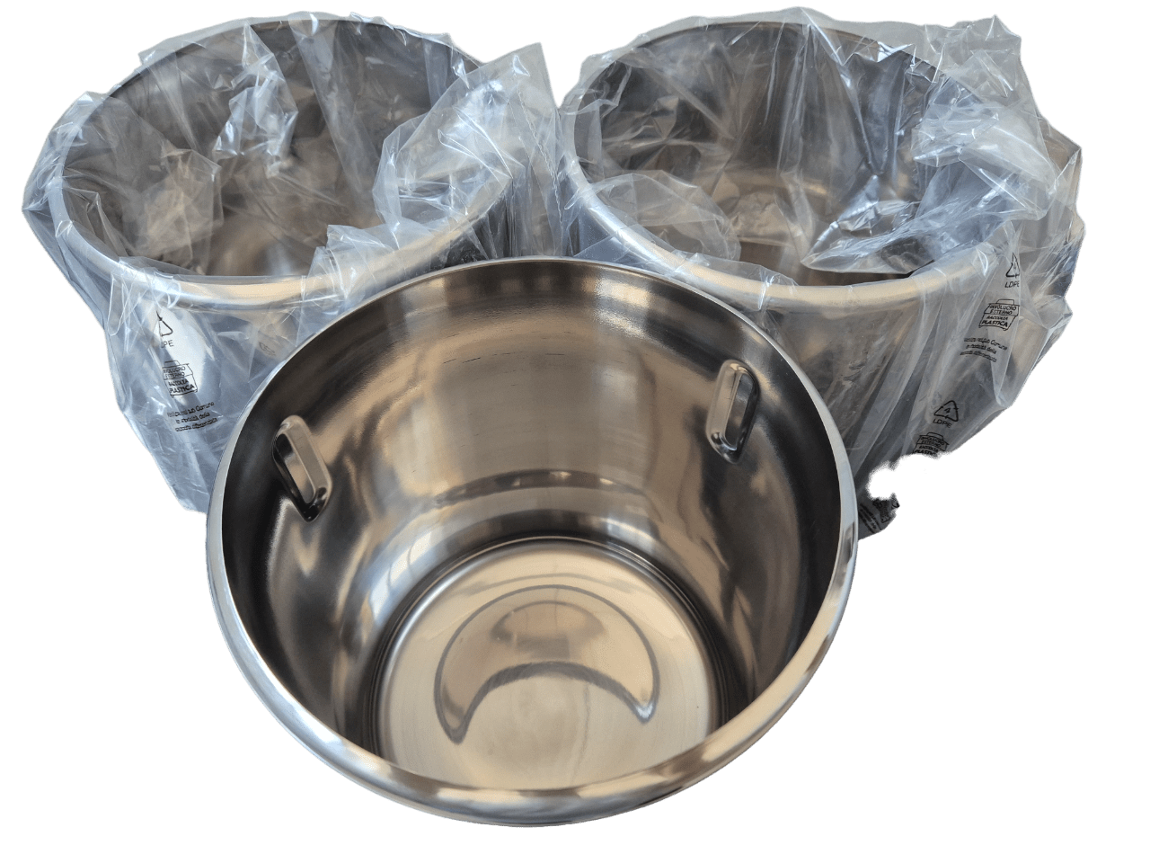 Carapine in acciaio inox per gelateria - Dea Distribuzione