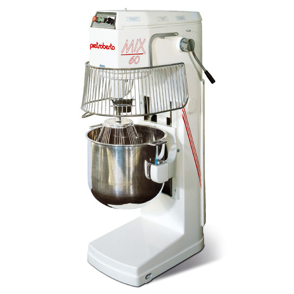 Vasca Inox per planetaria Pietroberto 60lt con carrello - Dea Distribuzione