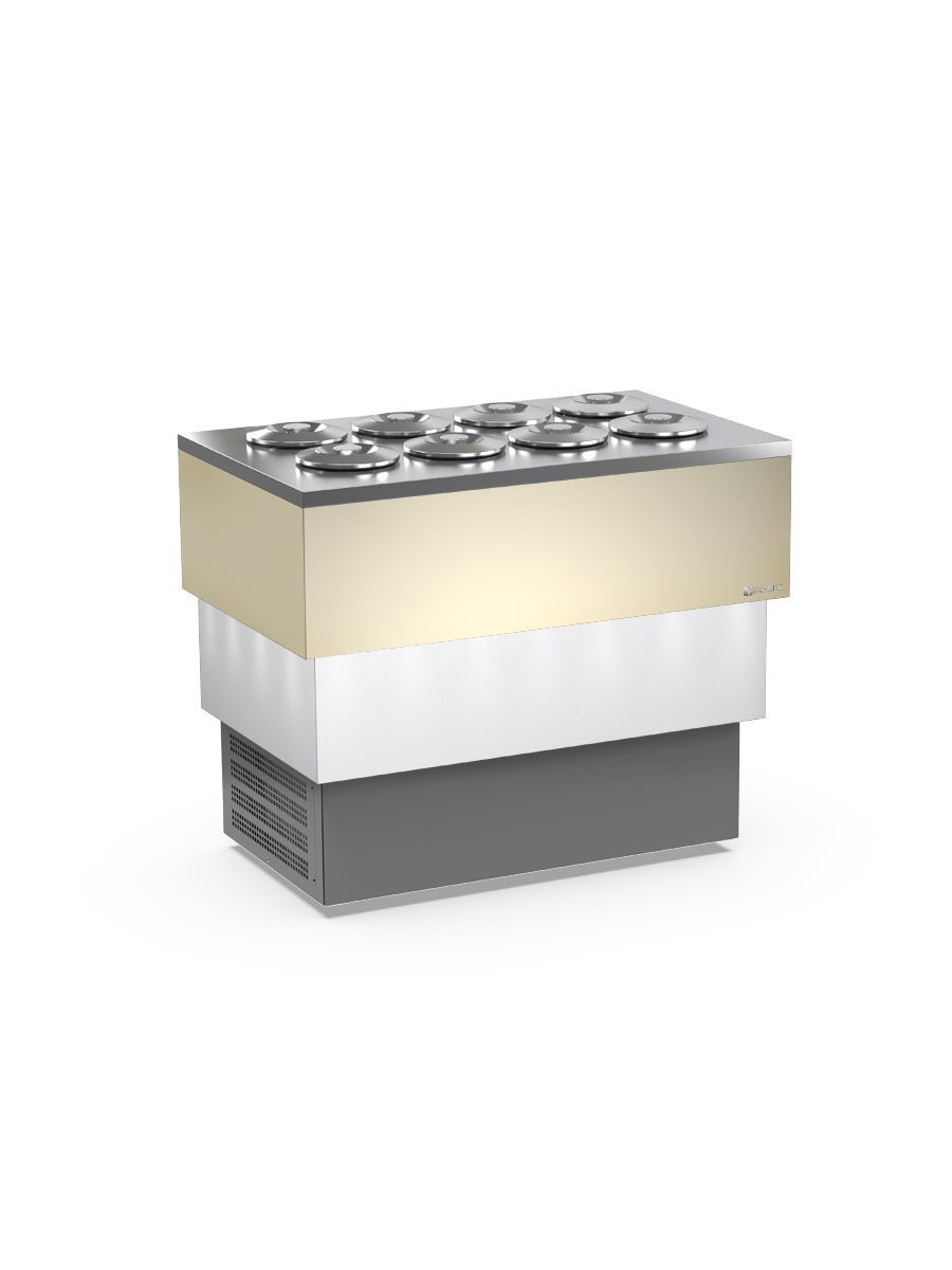 Conservatore per gelato mantecato CARRARA DARK e CREAM - Dea Distribuzione