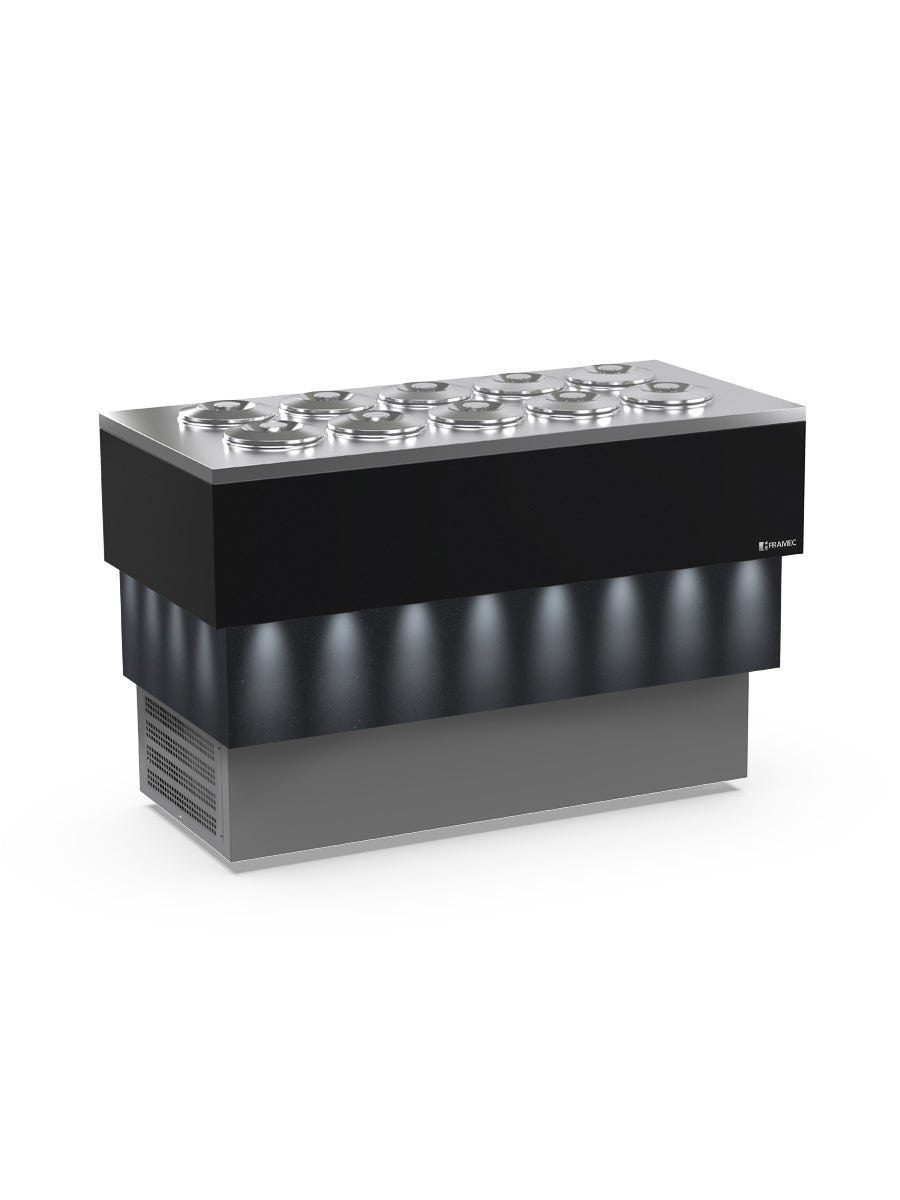 Conservatore per gelato mantecato CARRARA DARK e CREAM - Dea Distribuzione