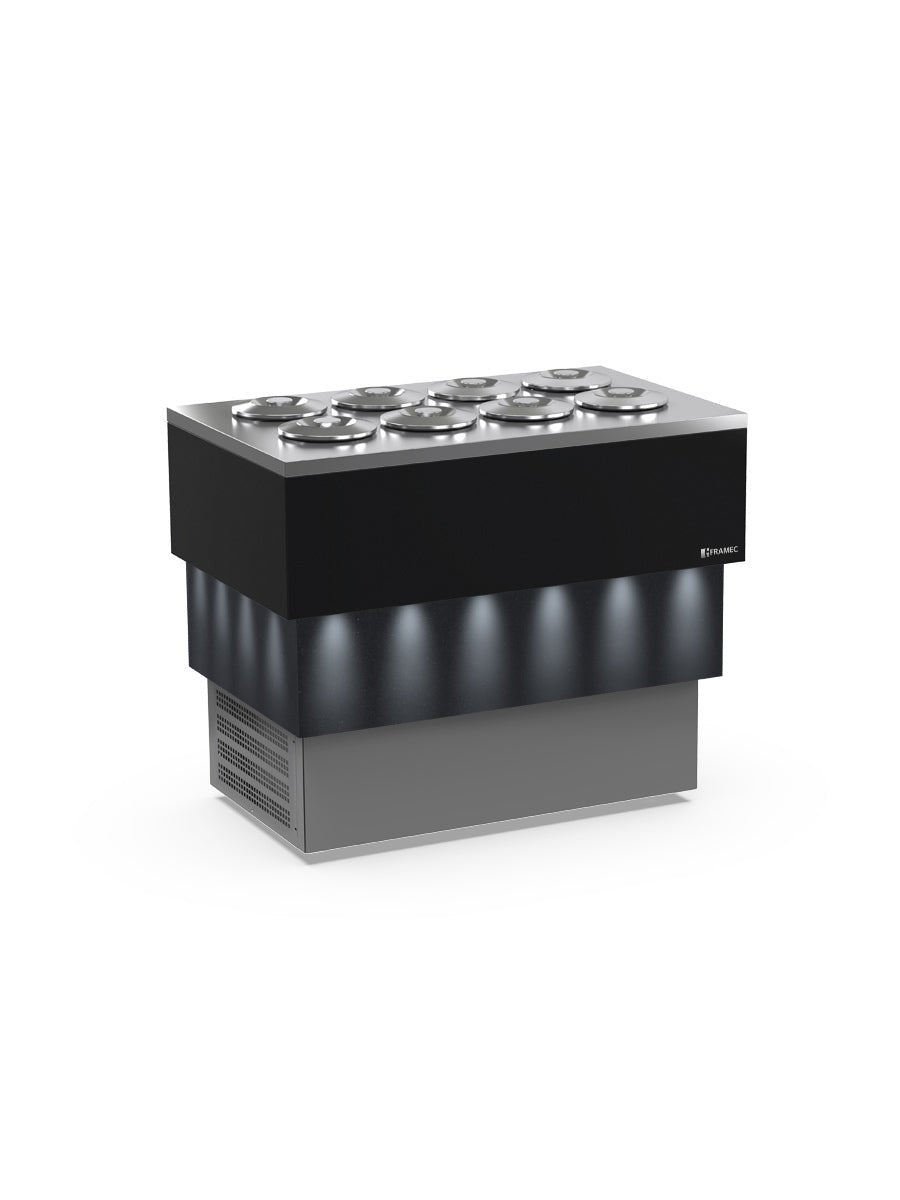 Conservatore per gelato mantecato CARRARA DARK e CREAM - Dea Distribuzione