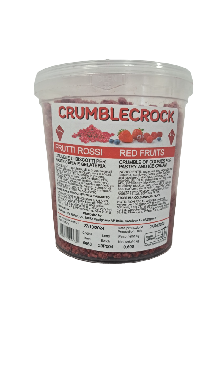 Crumblecrock Biscotto ai Frutti Rossi Kg 0,6 - immagine 2