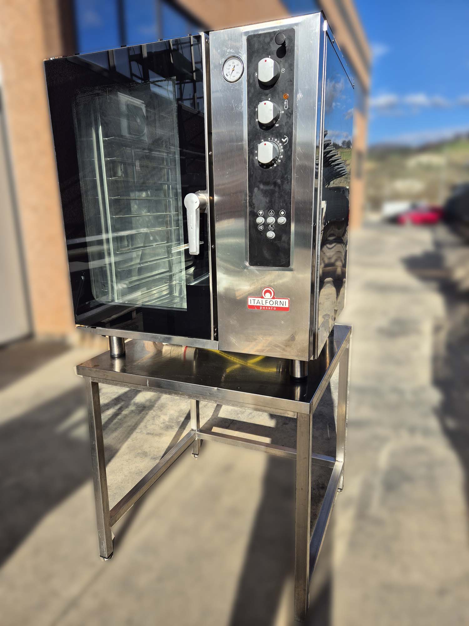 Forno a gas 10 teglie ITALFORNI - Dea Distribuzione