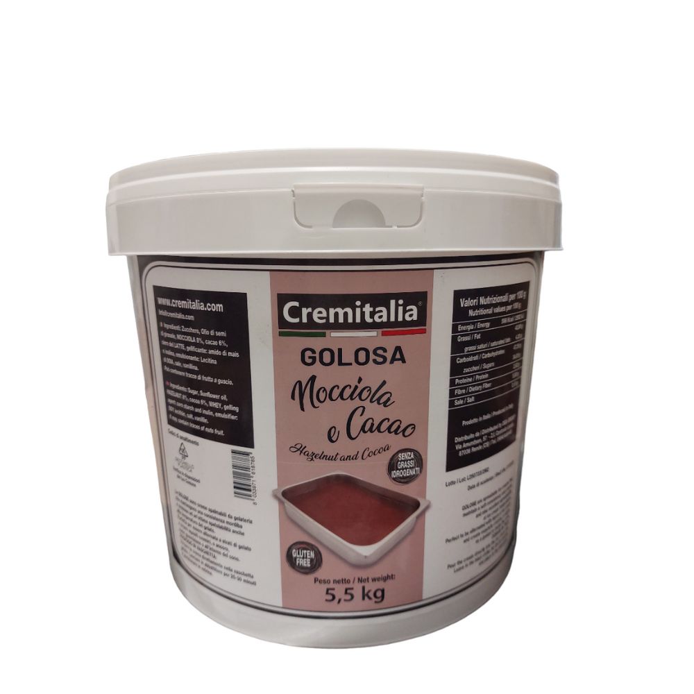 Golosa Nocciola e Cacao Cremitalia Kg 5,5