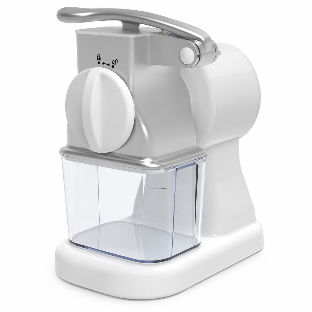 Grattugia elettrica Artus GM150 Reber – vista laterale 3/4