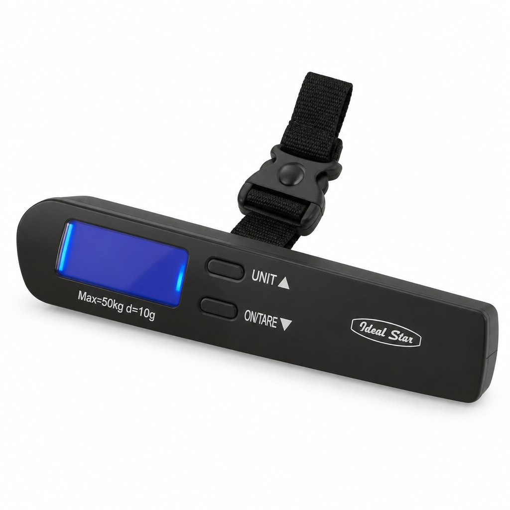 Bilancia digitale portatile Cardinale – vista laterale 3/4