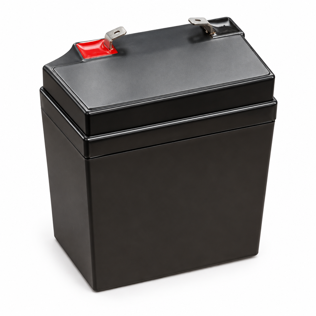 Batteria di ricambio per bilancia Cardinale – vista laterale 3/4