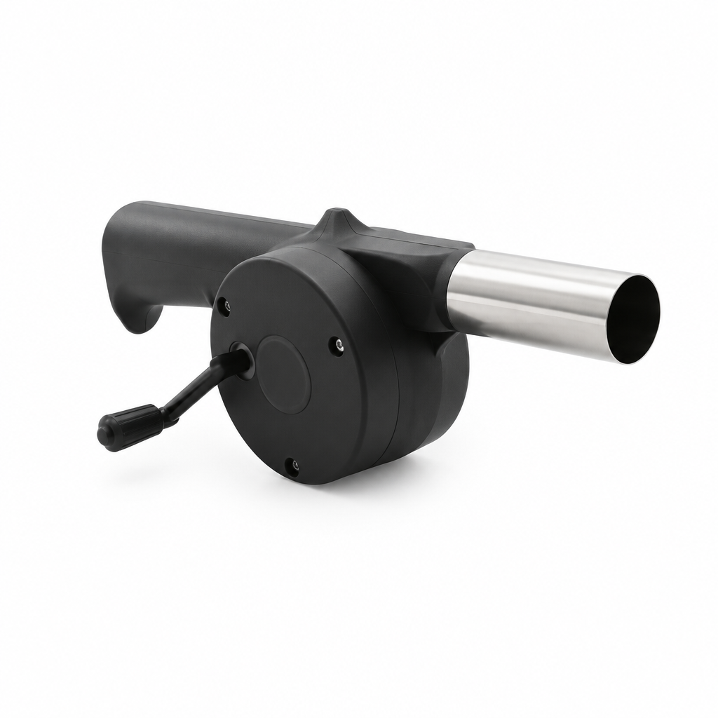 Soffiatore per barbecue Cardinale – vista laterale 3/4