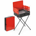 Barbecue a carbonella Valigetta – vista laterale 3/4