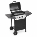 Barbecue a gas Double 4936 Ompagrill – vista laterale 3/4