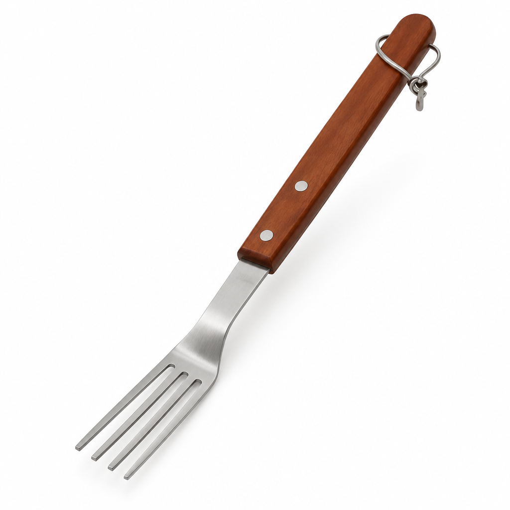 Forchettone per barbecue – vista laterale 3/4
