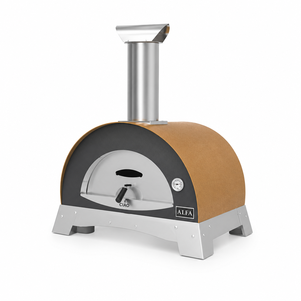 Forno a legna Ciao – vista laterale 3/4
