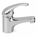 Miscelatore monocomando lavabo Universo Cardinale - vista laterale