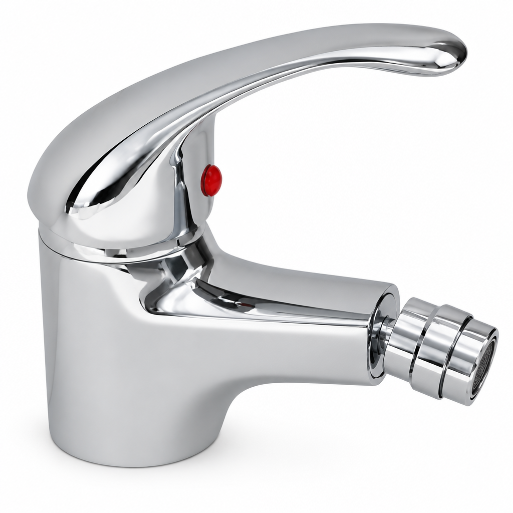 Miscelatore monocomando bidet Universo Cardinale - vista laterale