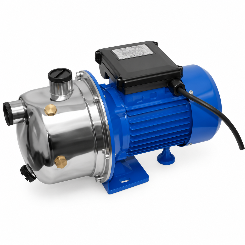 Elettropompa autoadescante inox JS80 0,8 HP - vista laterale