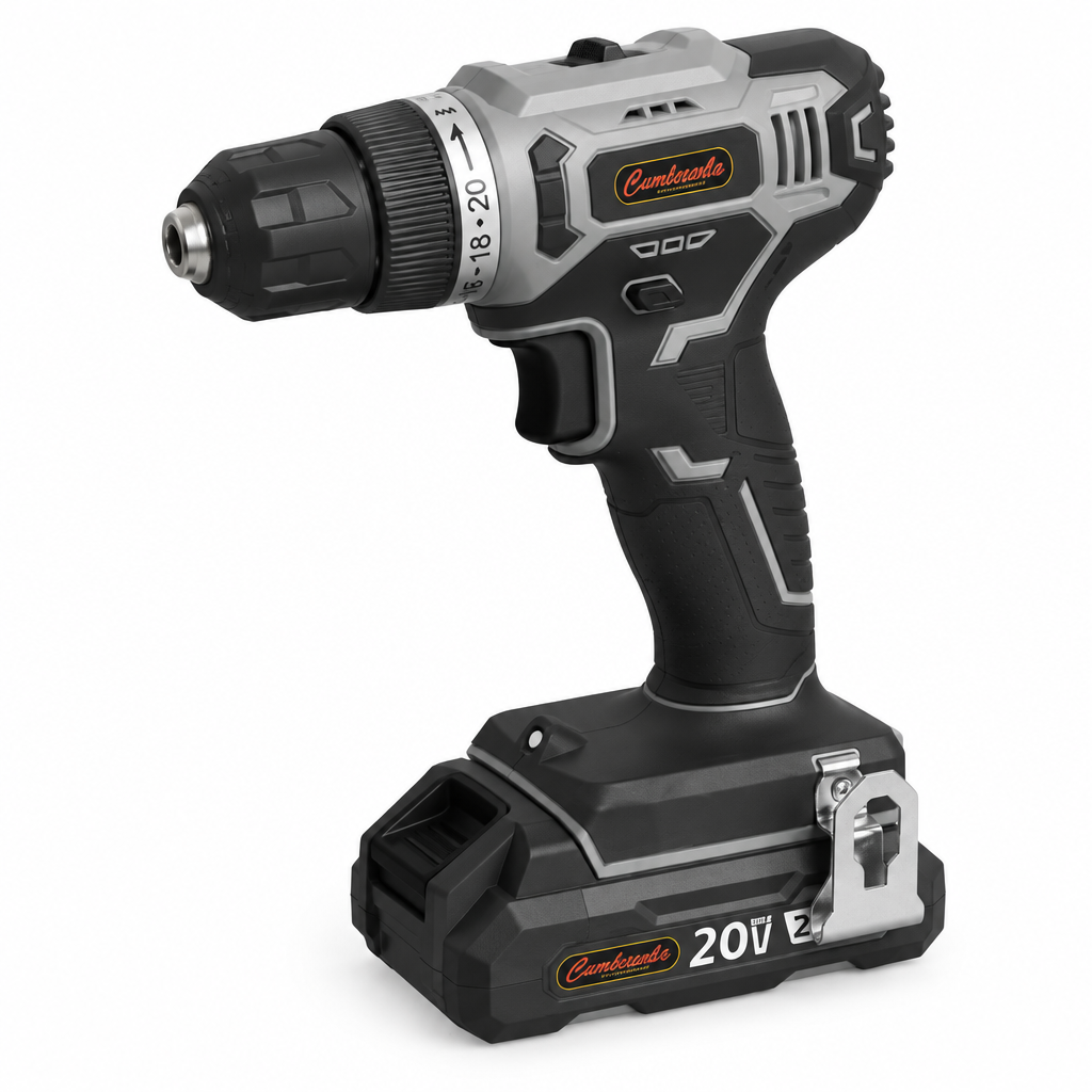 Trapano/avvitatore a batteria Cardinale - vista laterale