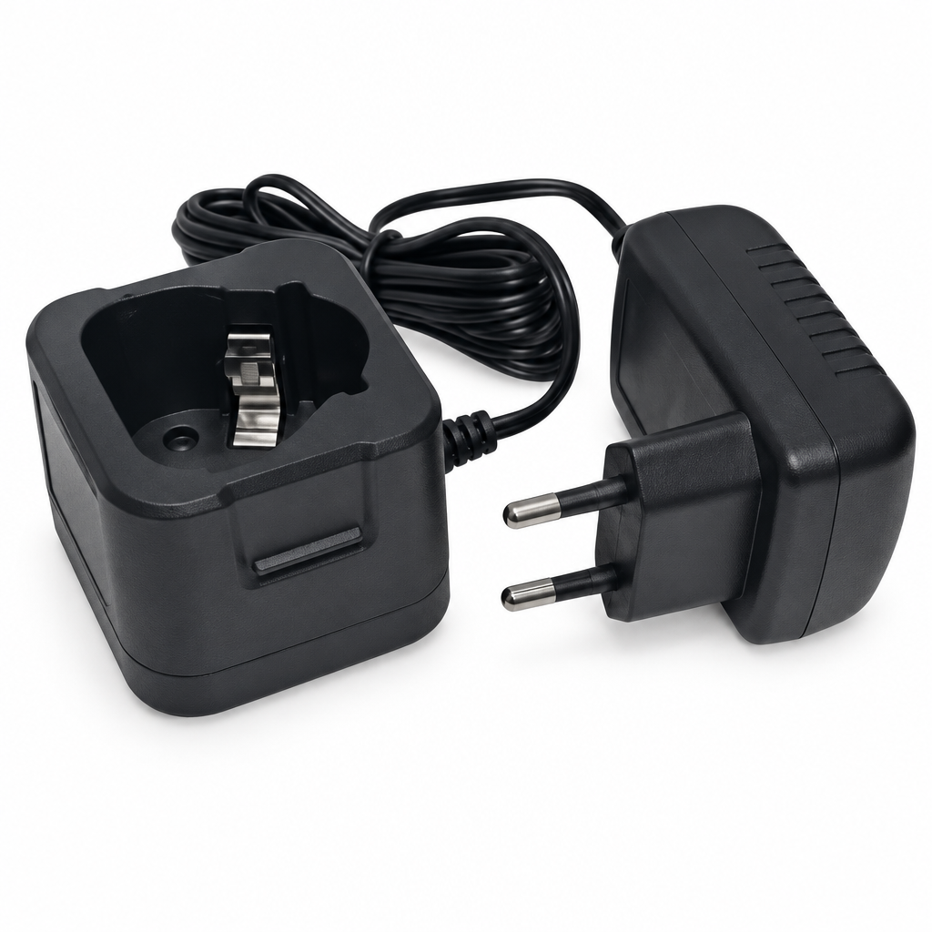 Caricabatteria di ricambio per trapano/avvitatore a batteria 12V Cardinale - vista laterale