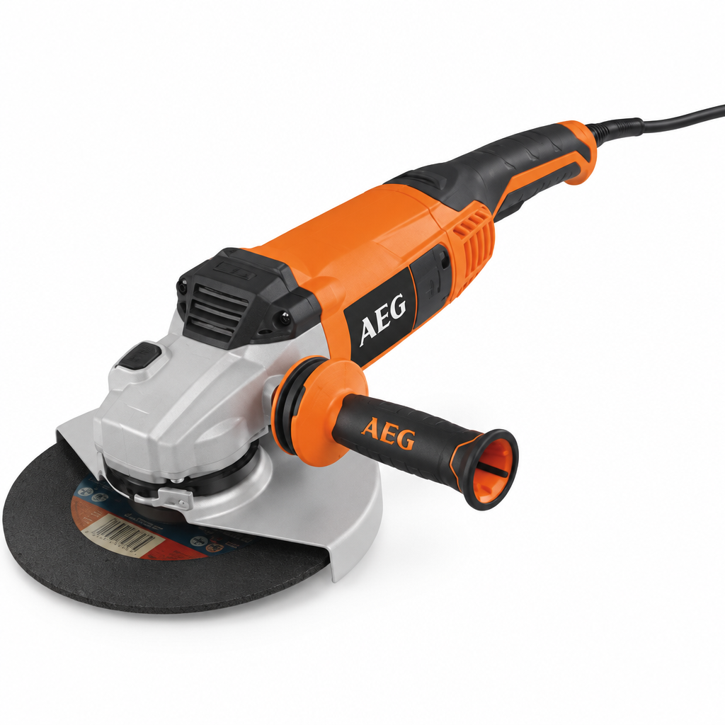 Smerigliatrice angolare WS 24-230 AEG - vista laterale