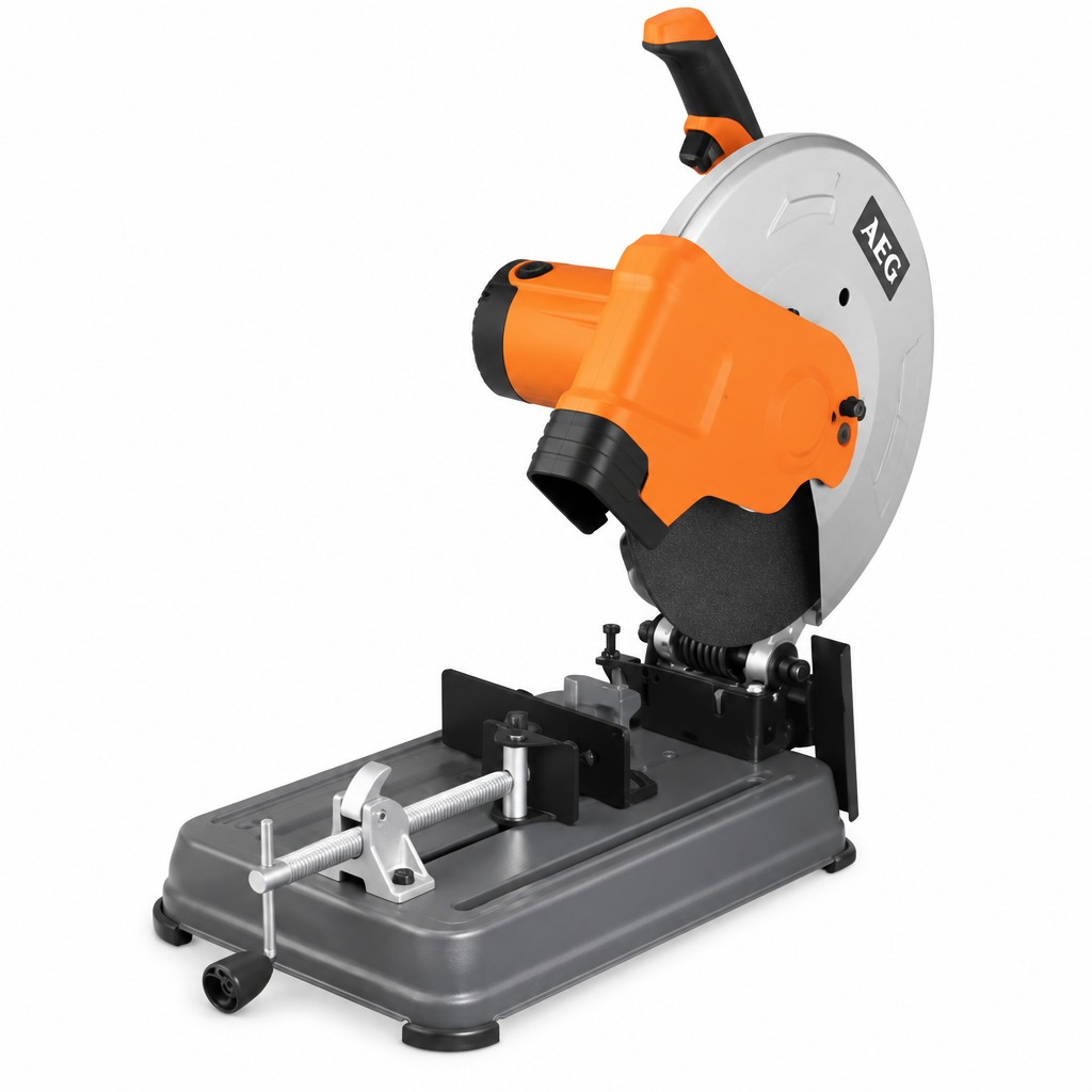 Troncatrice per metallo SMT 355 AEG - vista laterale