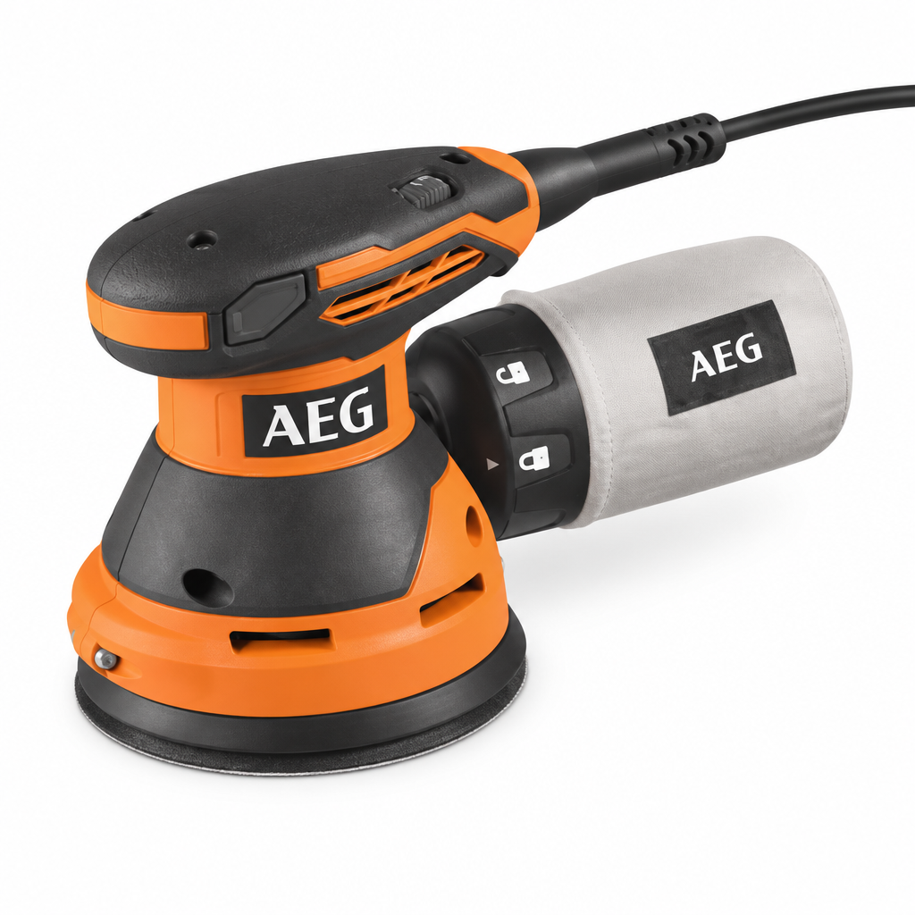 Levigatrice roto-orbitale EX 125 ES AEG - vista laterale