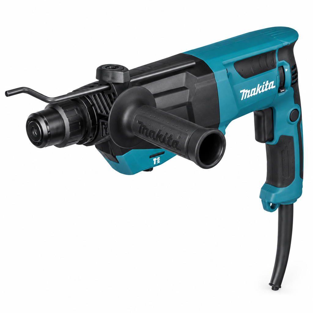 Tassellatore SDS-Plus HR2670 Makita - vista laterale