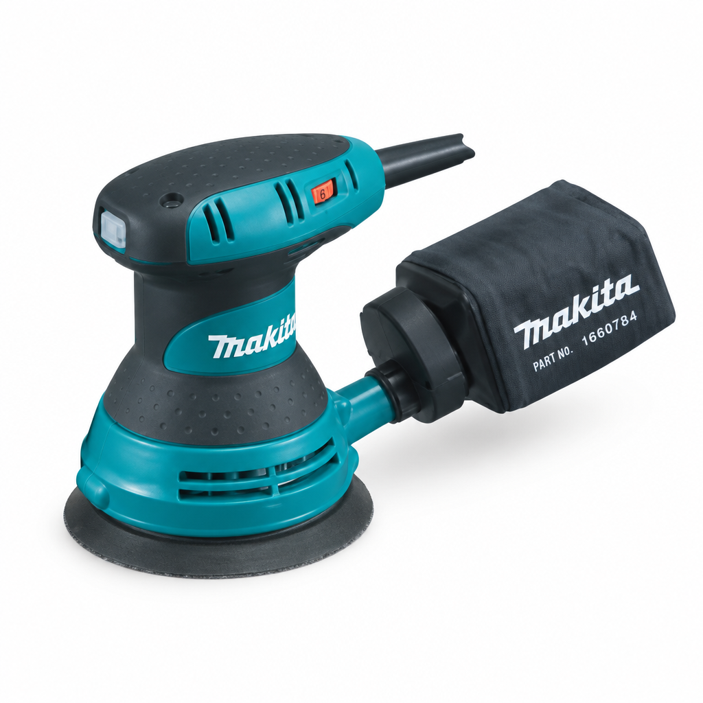 Levigatrice orbitale BO5031K Makita - vista laterale