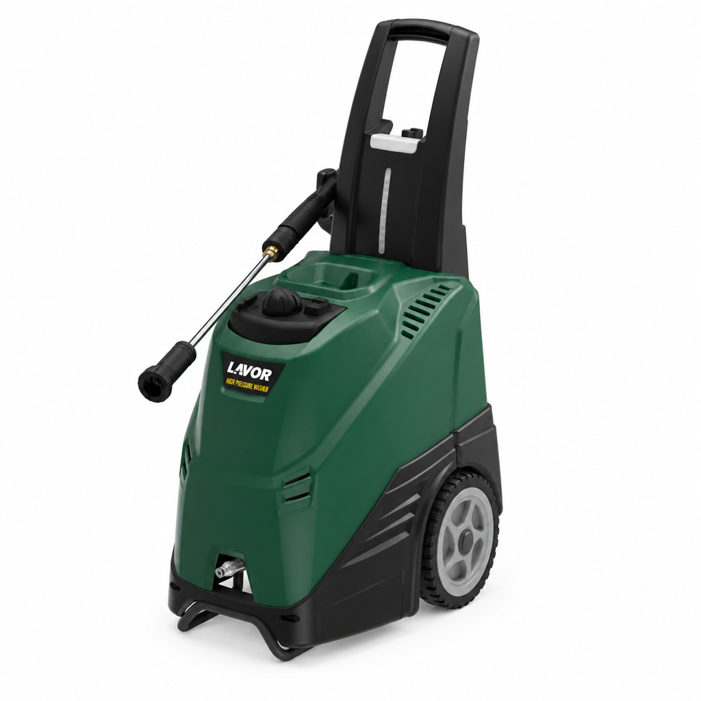 Idropulitrice acqua calda RIO-R Pro 1208 Lavor - vista laterale