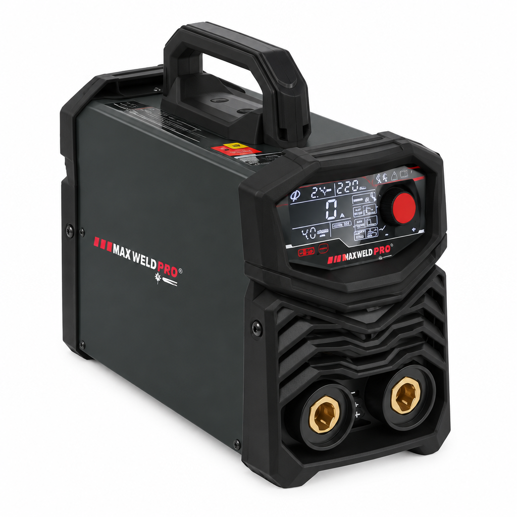 Saldatrice ad elettrodo inverter Rodmaker 200 - vista laterale