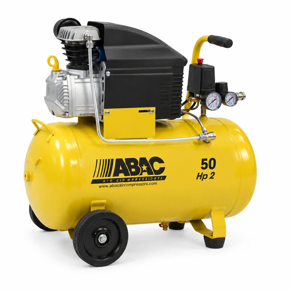 Compressore coassiale Base Line Abac - vista laterale