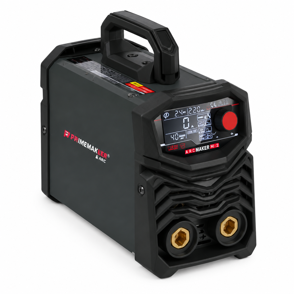 Saldatrice ad elettrodo inverter Rodmaker 160 - vista laterale