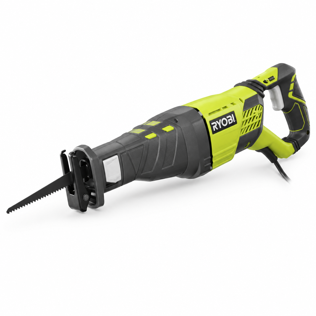 Sega diritta universale RRS1200-K Ryobi - vista laterale